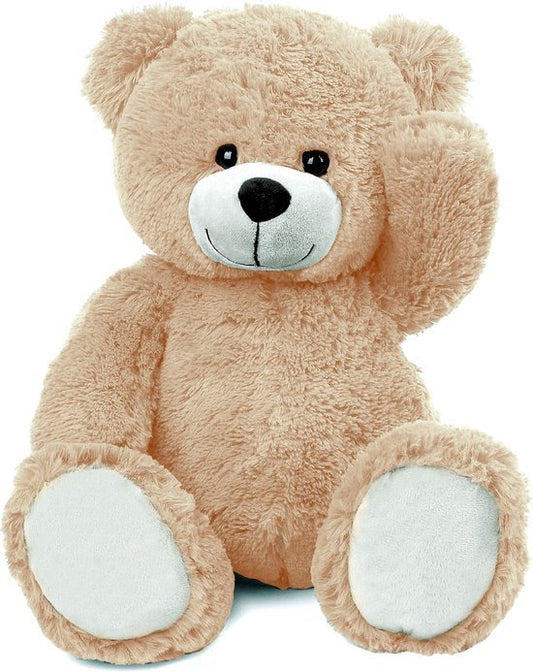 "100cm Beige Plush Teddy Bear Barry - Extra Large XXL Teddy Bear - XL Giant Cuddly Toy Teddy Bear for Kids Boys Girls Baby Stuffed Animal Love Valentine's Day I Love You Heart Luxury Giant Teddy Plush Toys"

Product Name in English: "Barry 100cm Beige Plush Teddy Bear"