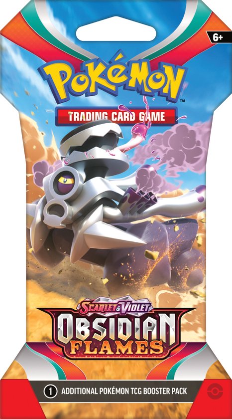 "Pokémon Scarlet & Violet Obsidian Flames Sleeved Booster - Pokémon Cards" 

"Pokémon Scarlet & Violet Obsidian Flames Sleeved Booster - Pokémon Cards"