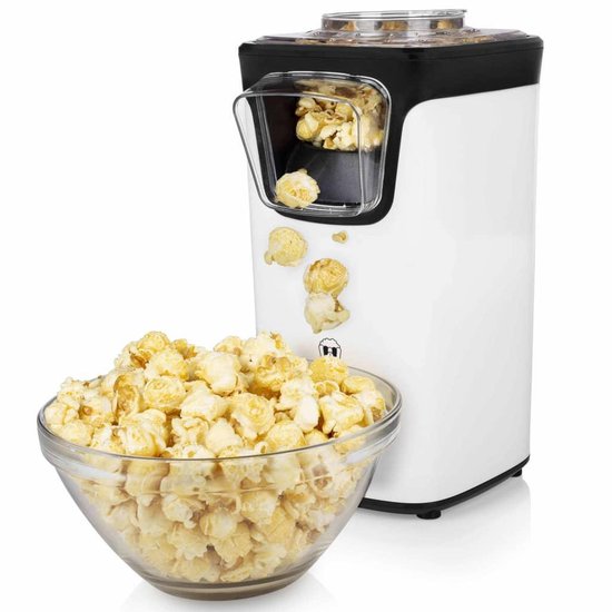 "Popcornmaker Princess Popcornmachine 292986 - Ready in 2 minutes - No oil needed - 1100W - With refill opening"

"Princess Popcornmachine 292986"