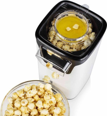 Ultimate Princess Popcorn Maker – Ready in 2 Minutes – Oil-Free – 1100W – Easy Refill Opening