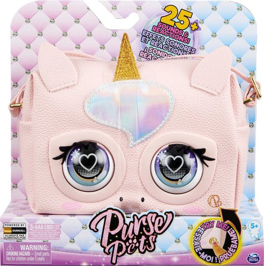 Glamicorn Unicorn Interactive Purse Pet - Over 25 Sounds & Reactions