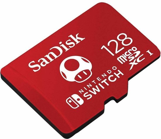 "128 GB SanDisk Extreme Micro SDXC for Nintendo Switch" 
"SanDisk Extreme Micro SDXC 128 GB for Nintendo Switch"