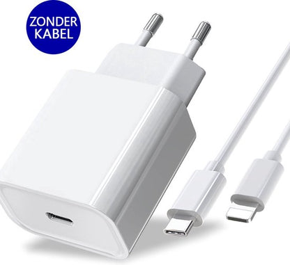 High-Speed 20W USB-C Fast Charger - Compatible with iPhone 10/11/12/13/14 & iPad - Premium Apple Adapter