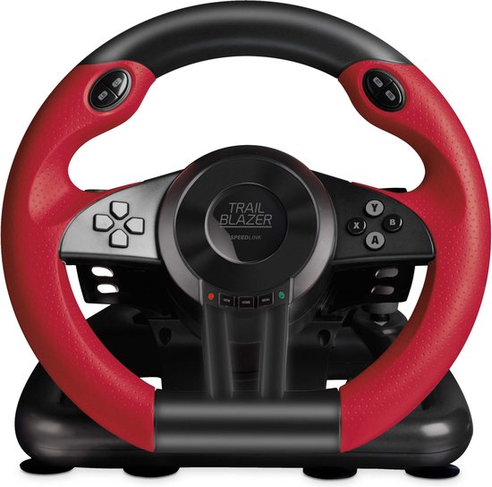 "Speedlink TRAILBLAZER Racestuur en Pedalen - Compatibel met PS3, PS4, Xbox, Nintendo Switch en PC - Zwart"

"Speedlink TRAILBLAZER Racing Wheel and Pedals - Compatible with PS3, PS4, Xbox, Nintendo Switch, and PC - Black"