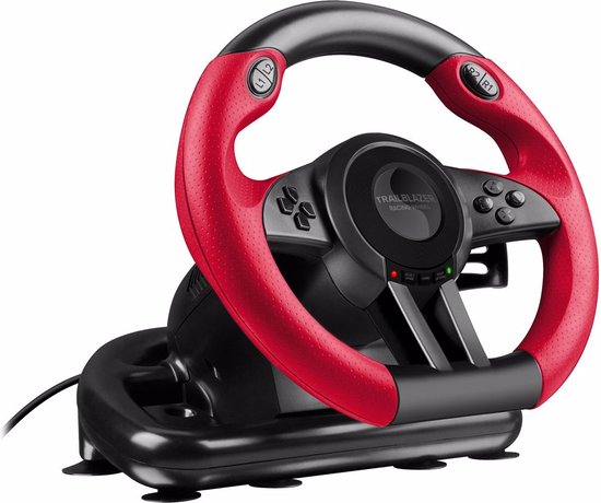 "Speedlink TRAILBLAZER Racestuur en Pedalen - Compatibel met PS3, PS4, Xbox, Nintendo Switch en PC - Zwart"

"Speedlink TRAILBLAZER Racing Wheel and Pedals - Compatible with PS3, PS4, Xbox, Nintendo Switch, and PC - Black"