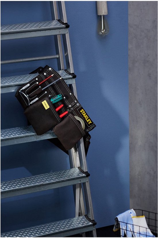 "STANLEY STST1-80113 Dubbele Gereedschapsgordel met Verstelbare Riem - Praktisch en Handig"

Productnaam in het Engels: STANLEY STST1-80113 Double Tool Belt