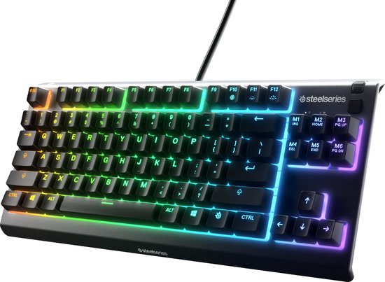 SteelSeries Apex 3 TKL - Ultimate Gaming Keyboard - US QWERTY Layout