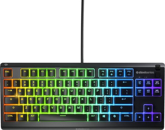 SteelSeries Apex 3 TKL - Ultimate Gaming Keyboard - US QWERTY Layout