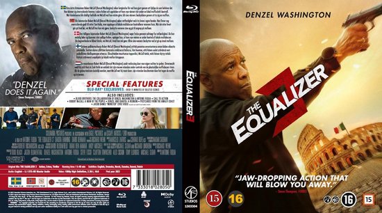 "The Equalizer 3 - Blu-ray: Ultimate Action Thriller" 
Productnaam in het Engels: The Equalizer 3 Blu-ray