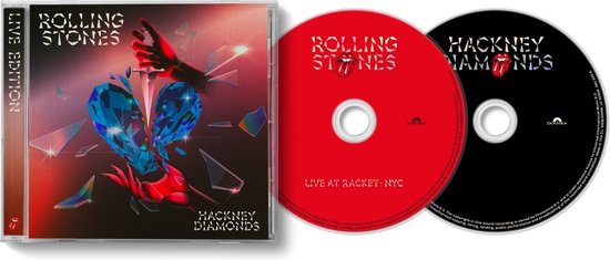 "The Rolling Stones - Hackney Diamonds (Live) (2 CD) (Limited Edition)" kan worden herschreven als: "The Rolling Stones Live at Hackney Diamonds - Limited Edition (2 CD)"

De Engelse productnaam zonder leestekens eromheen is: "The Rolling Stones Live at Hackney Diamonds Limited Edition 2 CD"