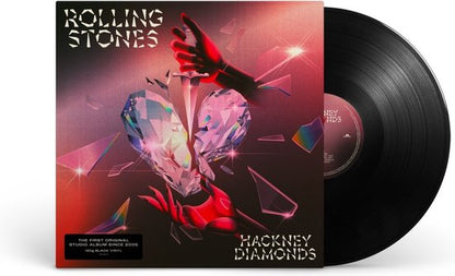 "The Rolling Stones - Hackney Diamonds (LP)" kan worden herschreven als: "The Rolling Stones - Hackney Diamonds Vinyl Record".

De Engelse productnaam zonder leestekens eromheen is: "Hackney Diamonds Vinyl Record".