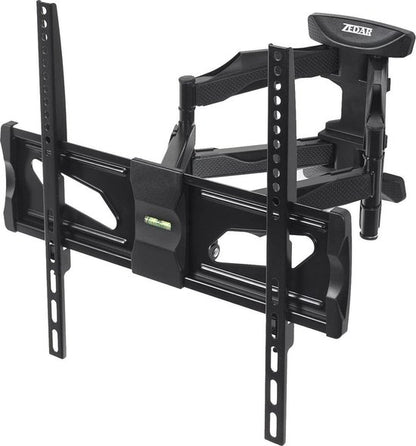 Ultimate Full Motion TV Wall Mount - Swivel & Tilt for 26-65 Inch Screens up to 45KG - Universal Fit by Zedar