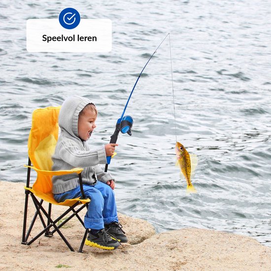 Beginner's Fishing Rod Set - Complete Kit with Rod & Accessories - Perfect for Kids & Holidays