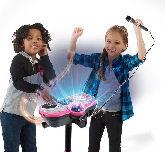 "VTech Kidi SuperStar DJ Studio Karaoke Set for Kids - Karaoke Microphone - Interactive Toy - Gift for Sinterklaas - Children's Toy 6+ Years"

Product Name in English: VTech Kidi SuperStar DJ Studio Karaoke Set