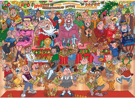 Christmas Wasgij Gingerbread Baking Contest 2x 1000 pieces - Jigsaw Puzzle

Christmas Wasgij Gingerbread Baking Contest