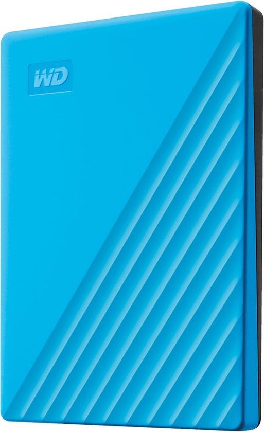 Western Digital My Passport - 2TB Portable External Hard Drive - Vibrant Blue